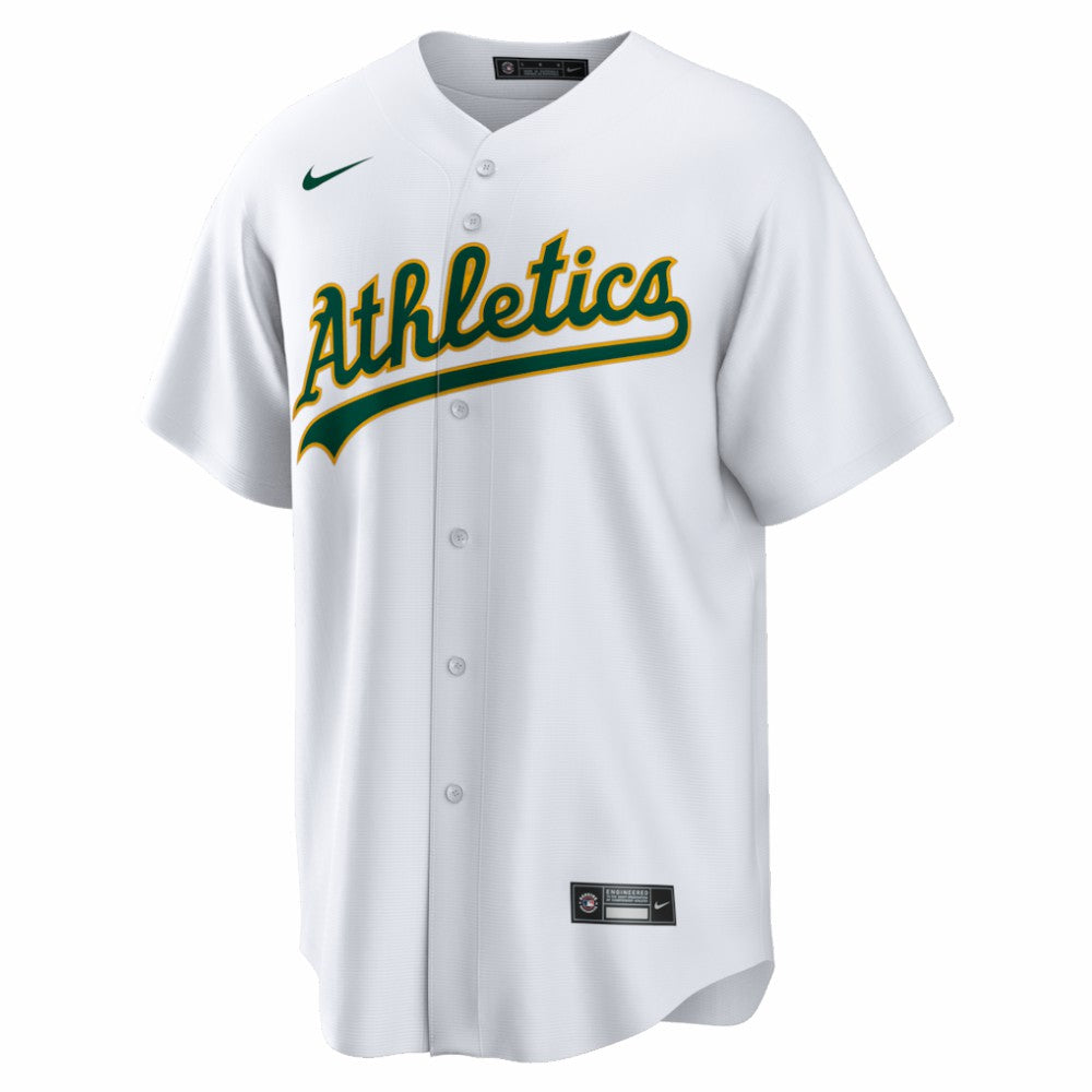 Athletics Home Big & Tall Replica Jersey White
