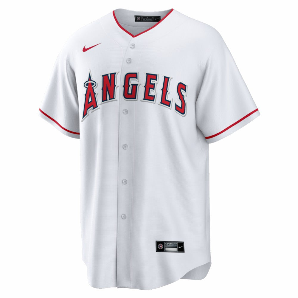 Los Angeles Angels Home Big & Tall Replica Jersey White