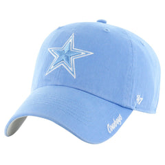 Dallas Cowboys '47 Women's Luminance Cheer Clean Up Adjustable Hat - Blue cheap