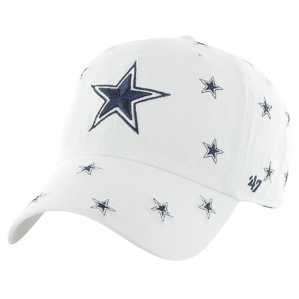 Dallas Cowboys '47 Women's Confetti Clean Up Adjustable Hat - White discount