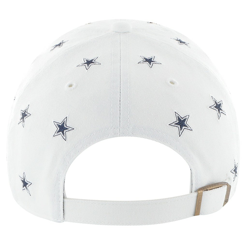 Dallas Cowboys '47 Women's Confetti Clean Up Adjustable Hat - White discount