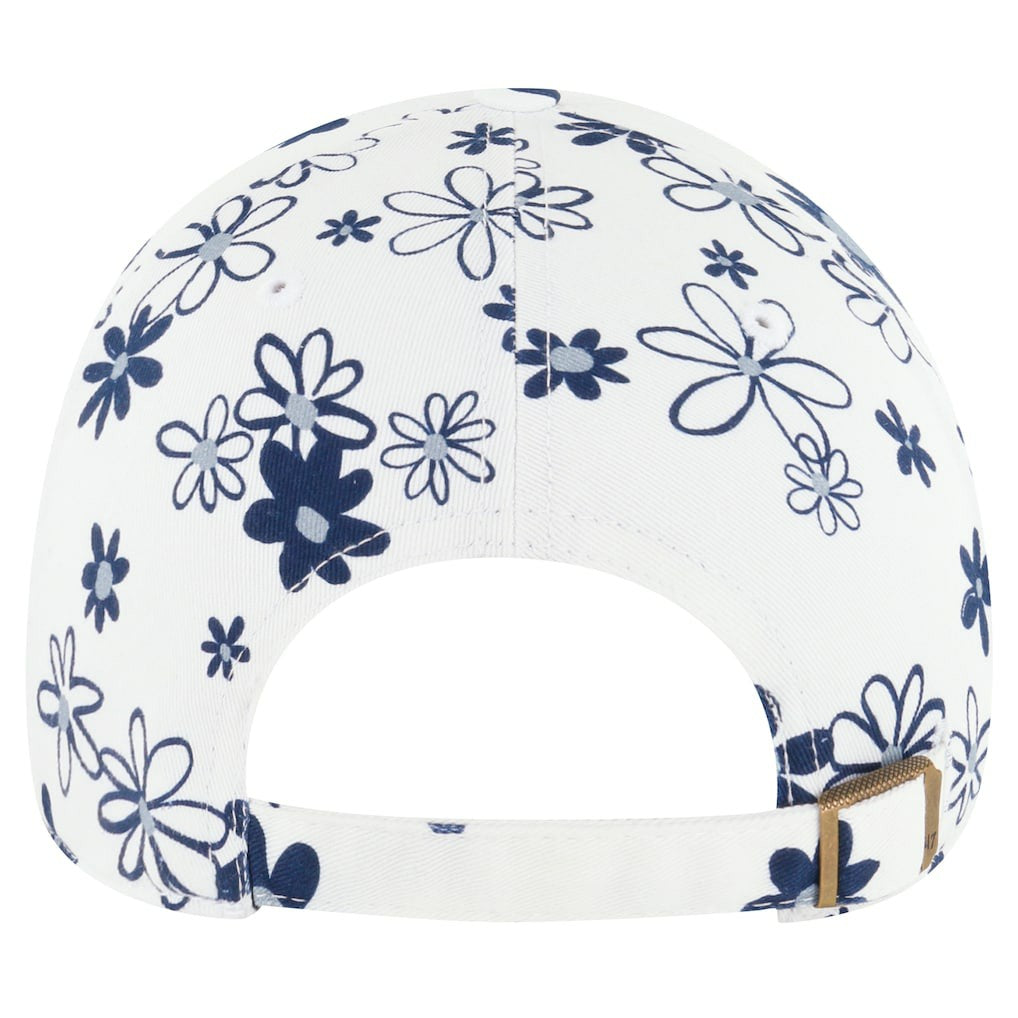 Dallas Cowboys '47 Girls Youth Daisy Delight Clean Up Adjustable Hat - White on sale