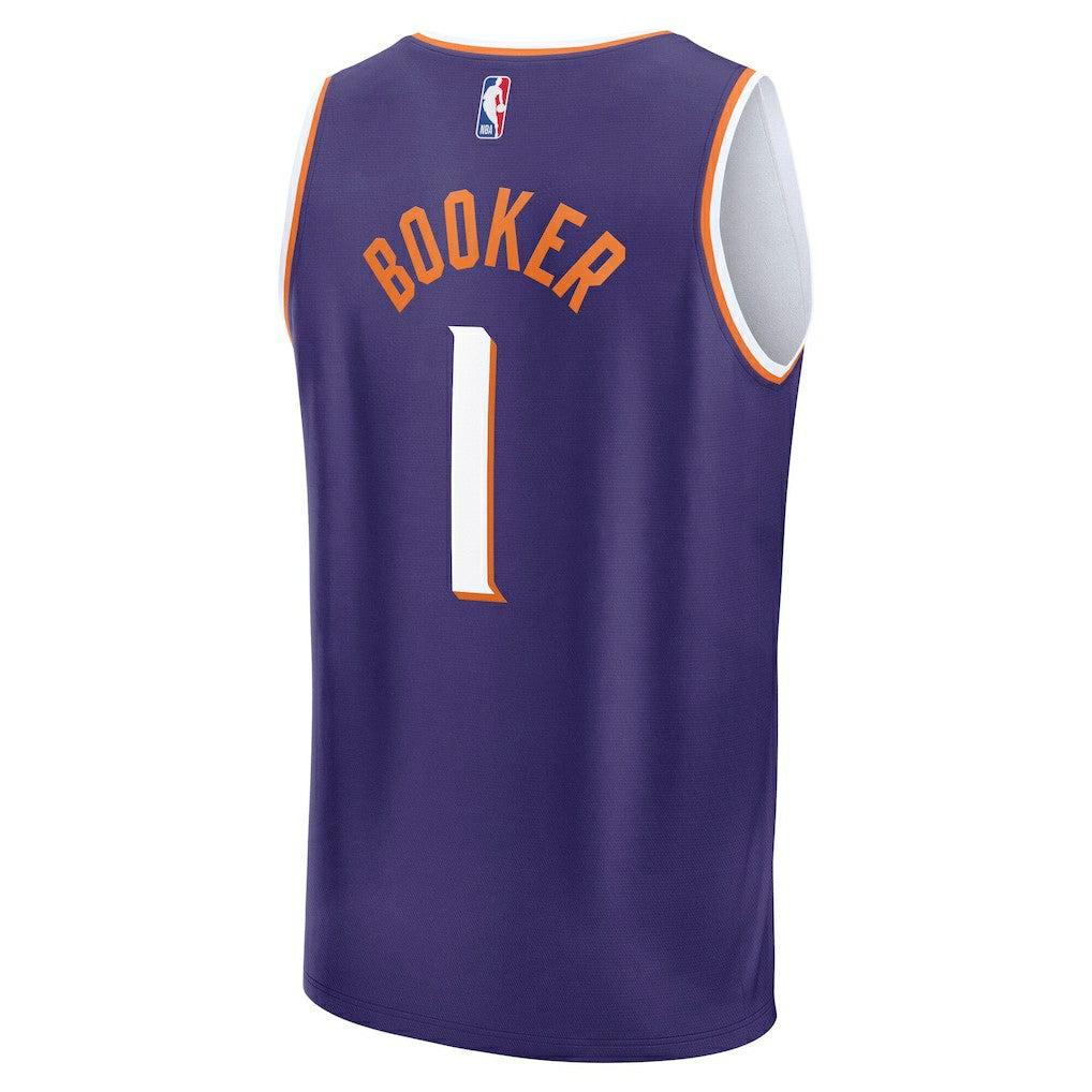 Devin Booker Phoenix Suns Youth Fast Break Player Jersey sale - Icon Editi- Purple for sale