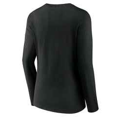 Detroit Lions Women's Victory Arch V-Neck Long Sleeve T-Shirt - Black online