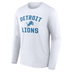 Detroit Lions Victory Arch Long Sleeve T-Shirt - White for sale