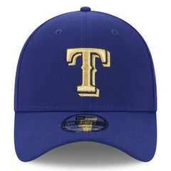 Texas Rangers 2024 Gold Collection 39THIRTY Flex Hat Royal