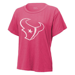 C.J. Stroud Houston Texans Majestic Threads Women's Name & Number T-Shirt - Pink discount
