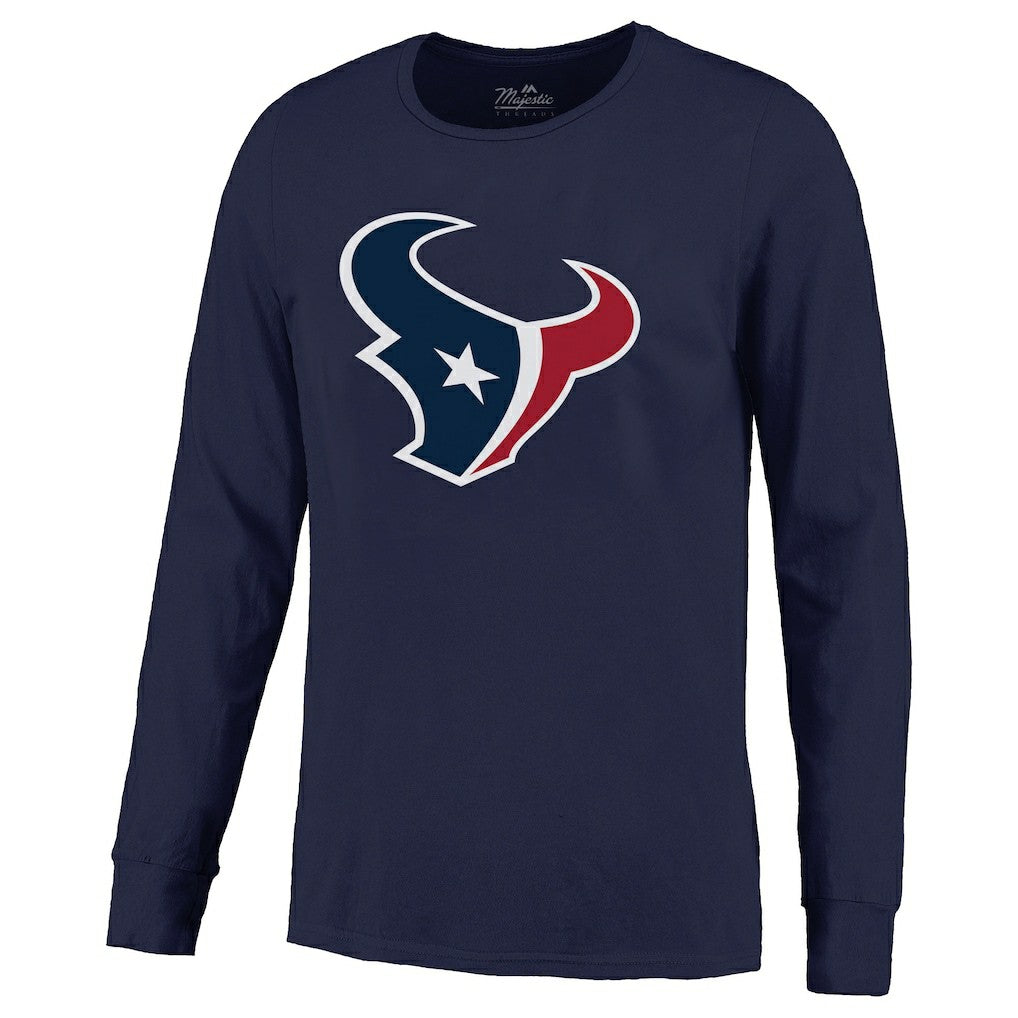 C.J. Stroud Houston Texans Majestic Threads Name & Number Long Sleeve T-Shirt – Navy sale