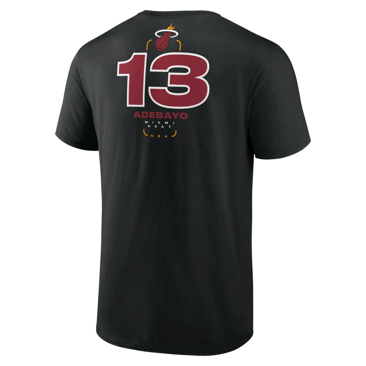 Bam Adebayo Miami Heat Behind The Back Name & Number T-Shirt - Black discount