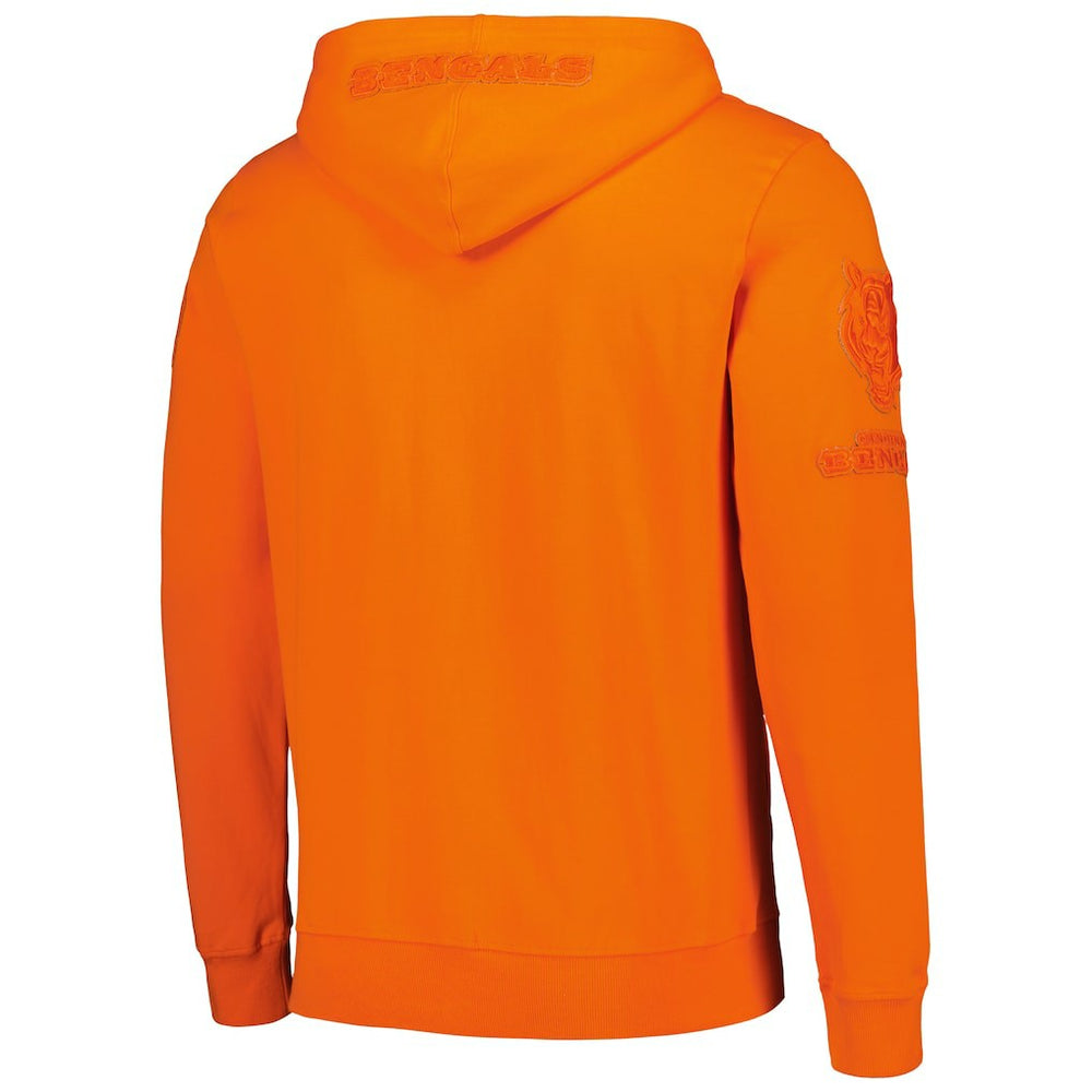 Cincinnati Bengals Pro Standard Triple Tonal Full-Zip Hoodie - Orange for sale