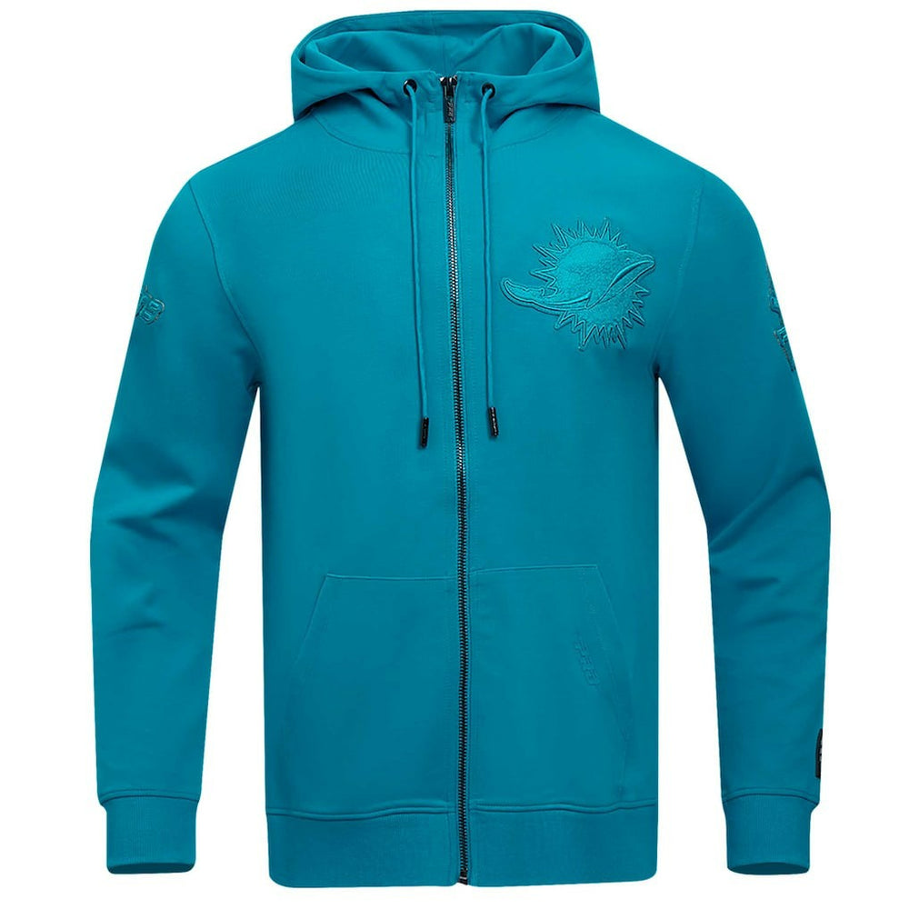 Miami Dolphins Pro Standard Triple Tonal Full-Zip Hoodie - Aqua discount
