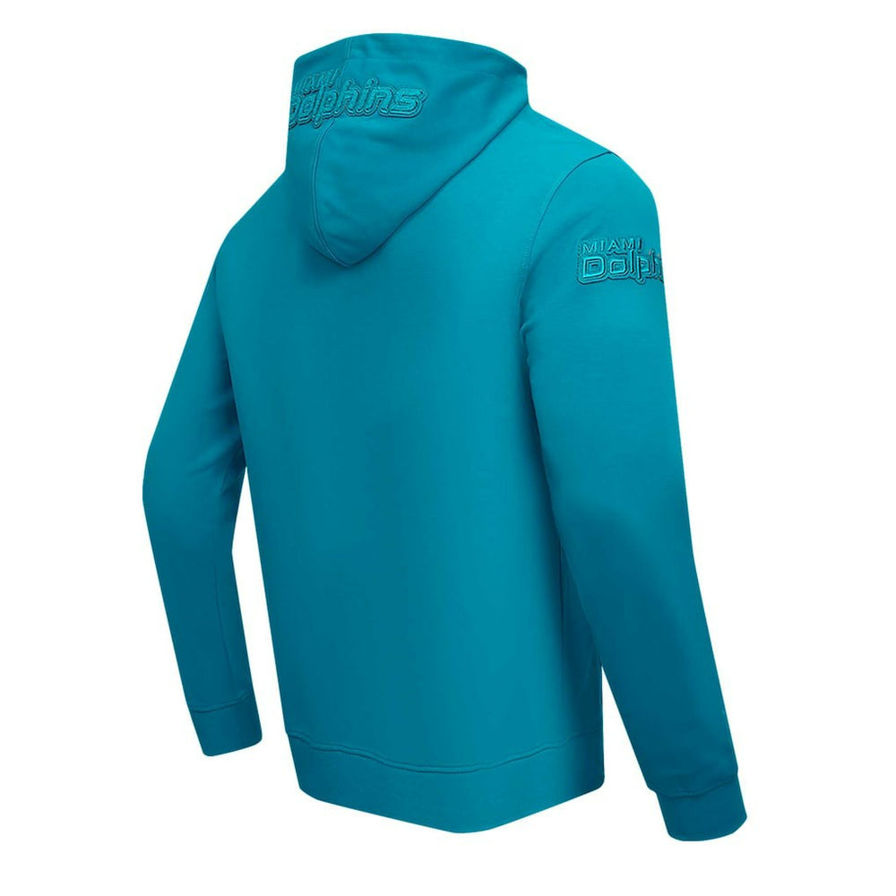 Miami Dolphins Pro Standard Triple Tonal Full-Zip Hoodie - Aqua discount