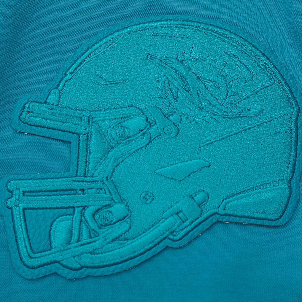 Miami Dolphins Pro Standard Triple Tonal Full-Zip Hoodie - Aqua discount