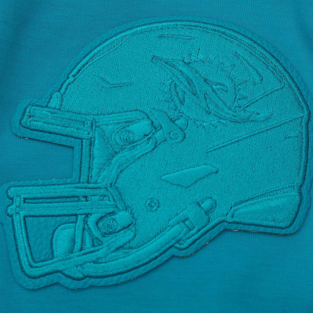 Miami Dolphins Pro Standard Triple Tonal Full-Zip Hoodie - Aqua discount