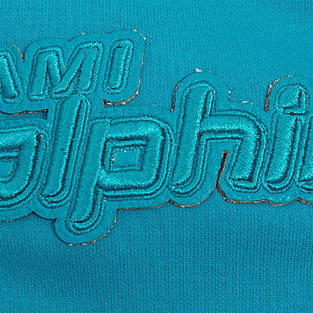Miami Dolphins Pro Standard Triple Tonal Full-Zip Hoodie - Aqua discount