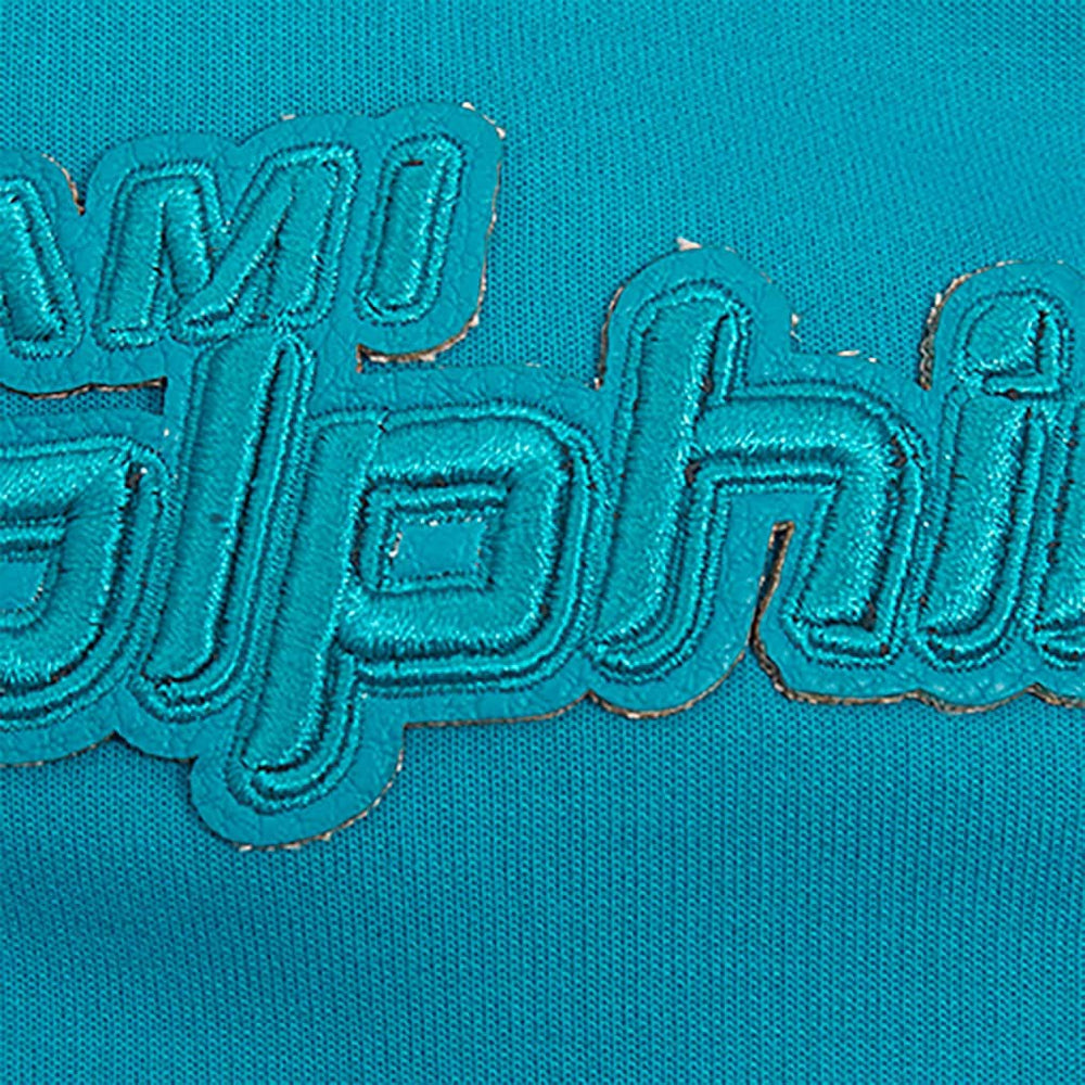 Miami Dolphins Pro Standard Triple Tonal Full-Zip Hoodie - Aqua discount