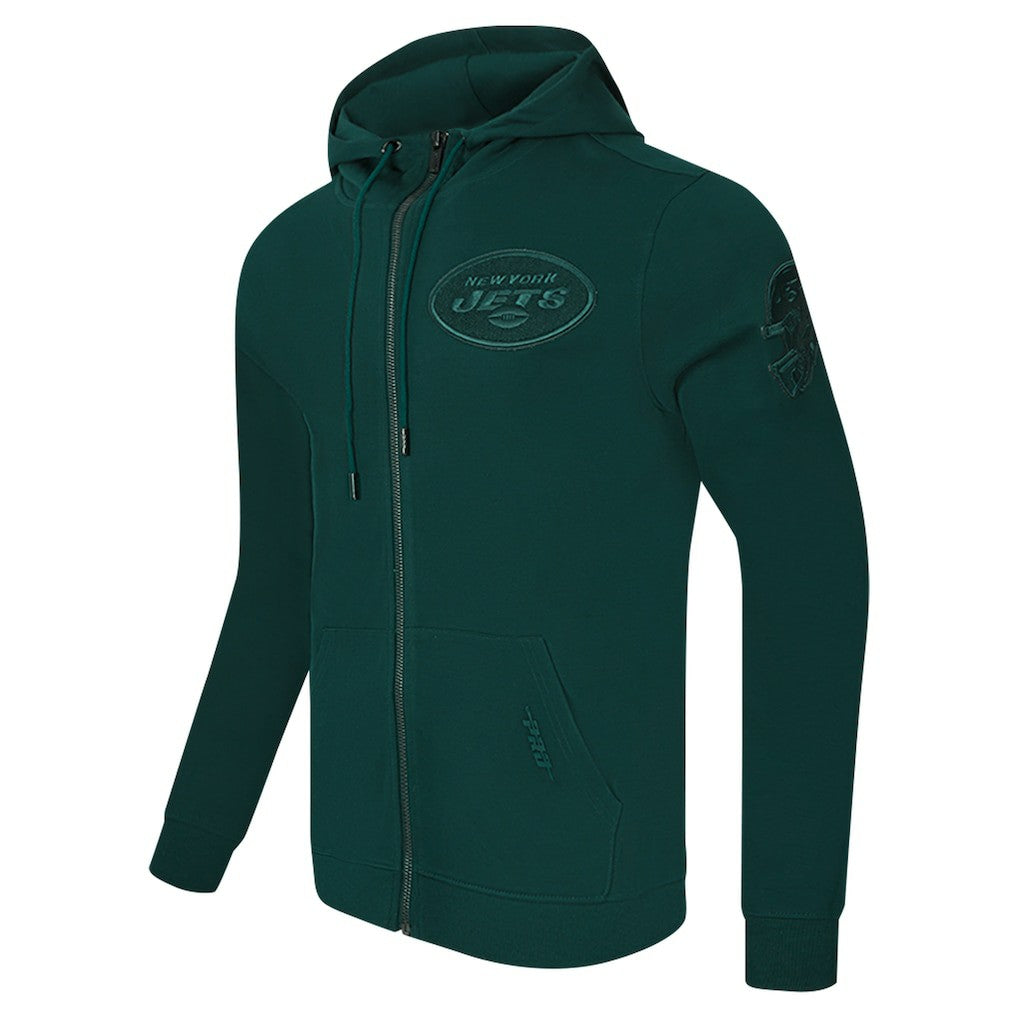 New York Jets Pro Standard Triple Tonal Full-Zip Hoodie - Green discount