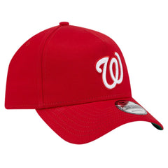 Washington Nationals Team Color A-Frame 9FORTY Adjustable Hat Red