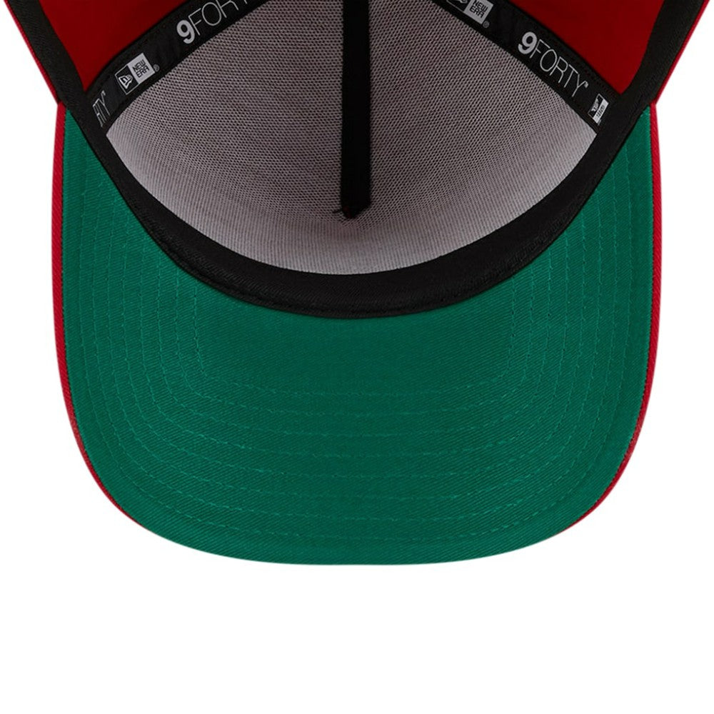 Washington Nationals Team Color A-Frame 9FORTY Adjustable Hat Red