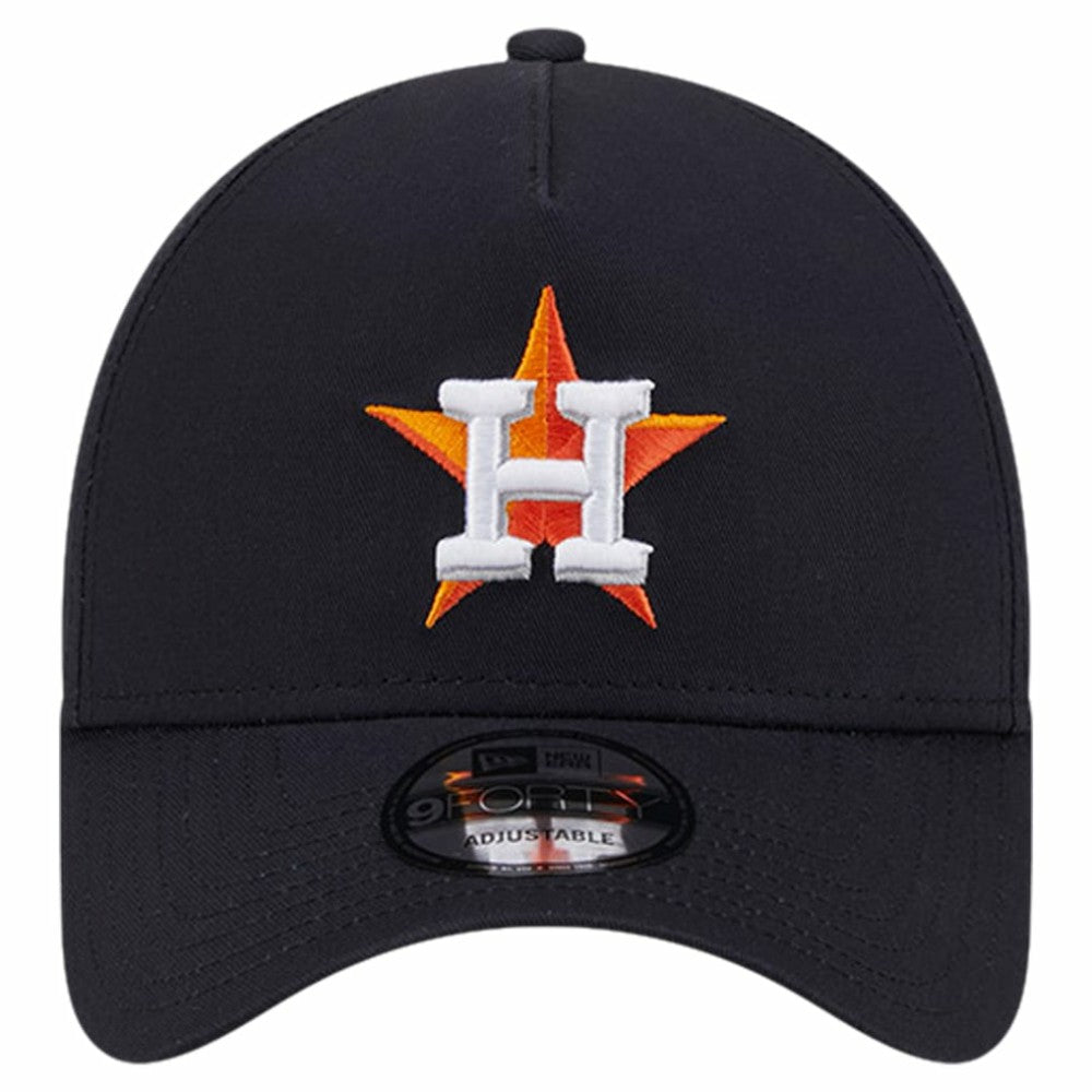Houston Astros Team Color A-Frame 9FORTY Adjustable Hat Navy