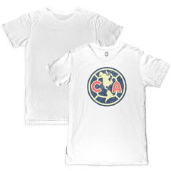 Club America 1863FC Color Crest Slub T-Shirt - White sale