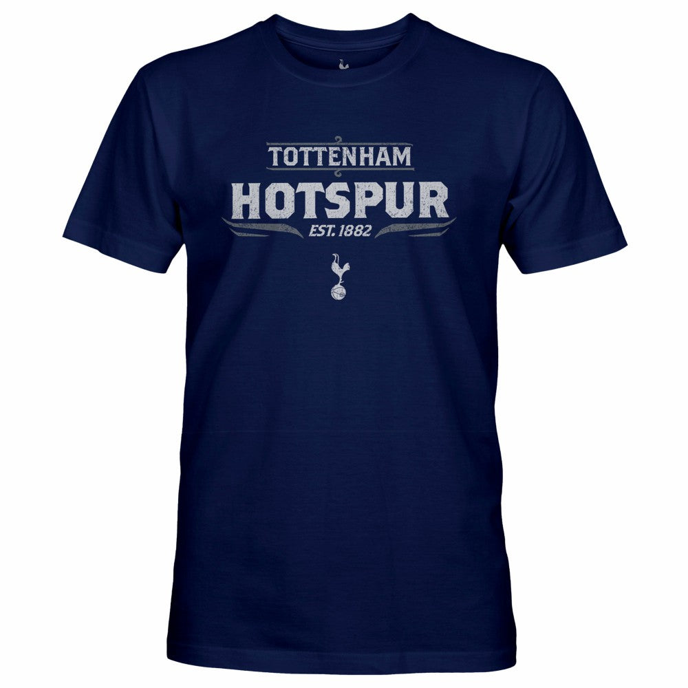 Tottenham Hotspur 1863FC Team Legacy Slub T-Ahirt - Navy sale