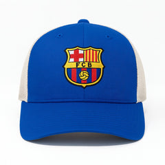 Barcelona 1863FC Washed Trucker Adjustable Hat - Royal on sale