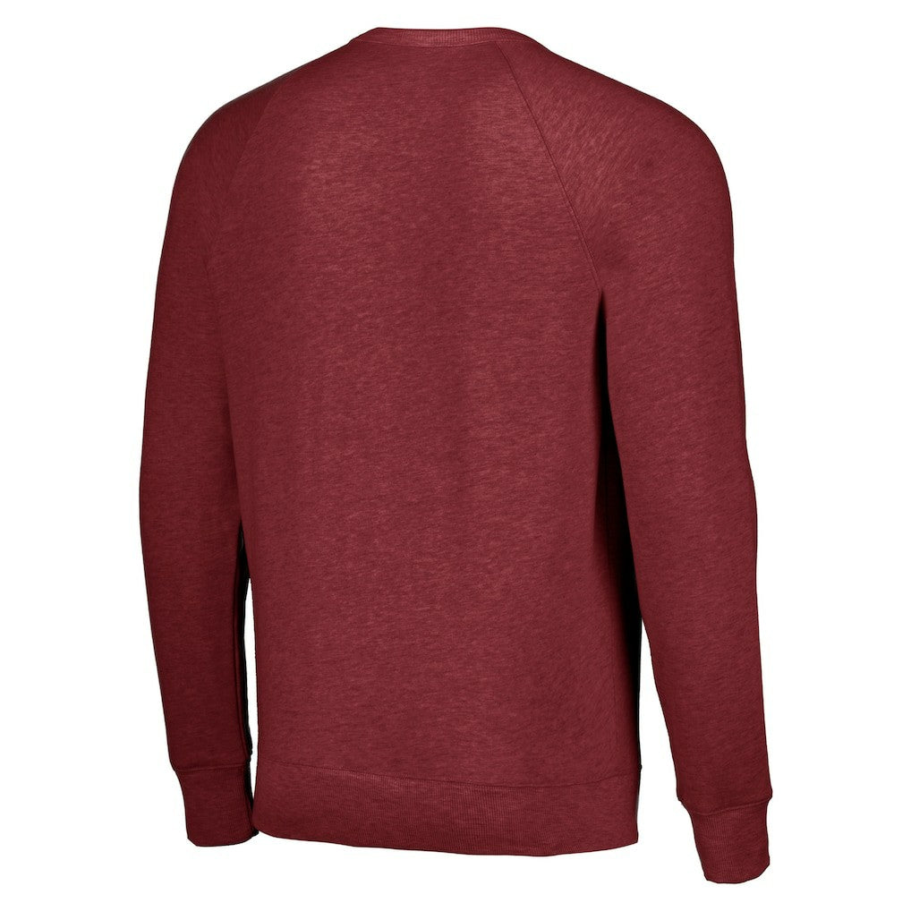 Denver Nuggets Homage Unisex Holiday Tri-Blend Raglan Pullover Sweatshirt sale - Red discount
