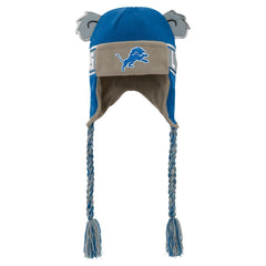 Detroit Lions Youth Wordmark Ears Trooper Knit Hat - Blue cheap