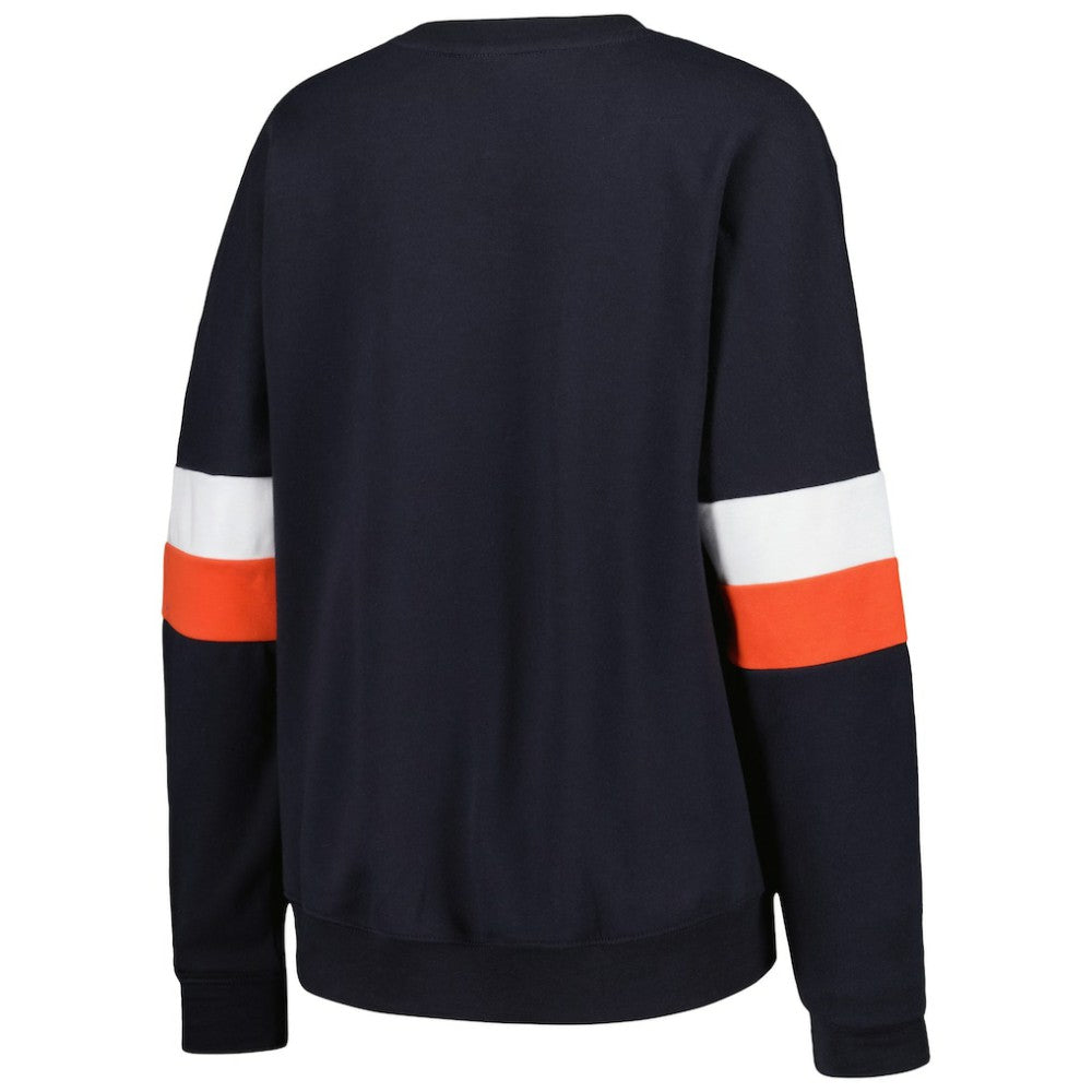 Houston Astros Women's Game Day Crew Pullover Sweatshirt Navy