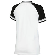 Chicago White Sox Women's Jersey Double Binding Raglan V-Neck T-Shirt White