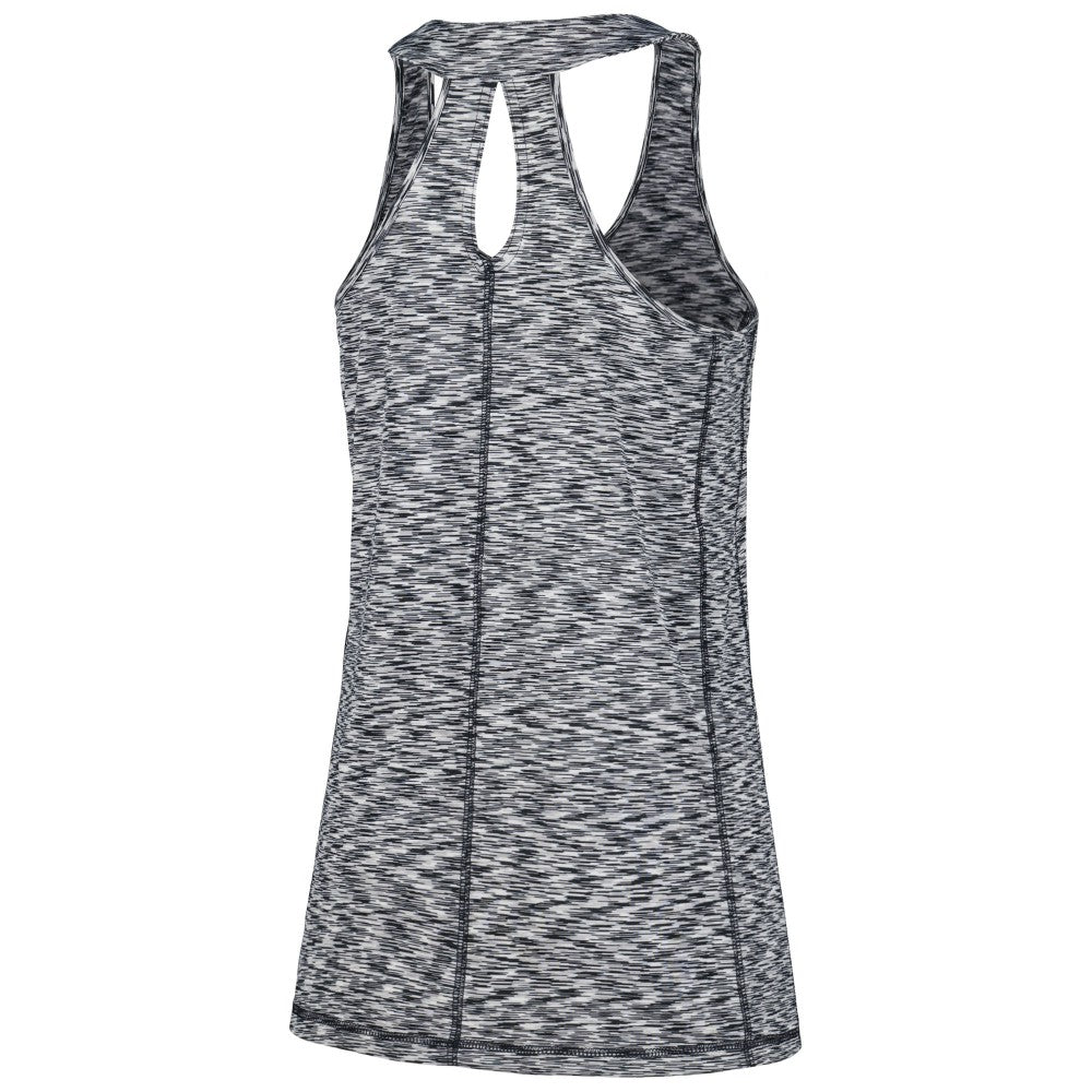 Milwaukee Brewers Women's Space Dye Keyhole Back Tank Top Navy