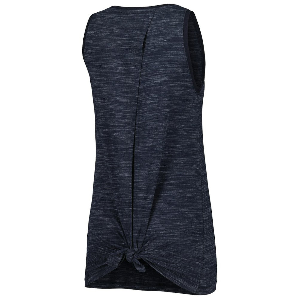 Atlanta Braves Women's Space-Dye Active Tank Top Navy