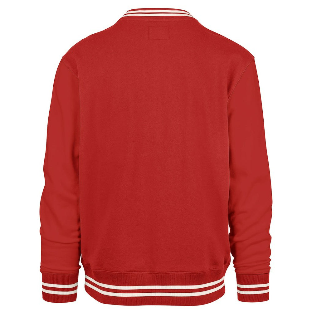 Atlanta Falcons '47 Sundays Clubhouse View Sierra Fleece Pullover Sweatshirt - Red on sale
