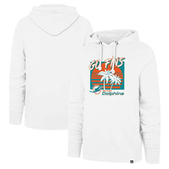Miami Dolphins '47 Go Fins Regional Headline Pullover Hoodie - White outlet