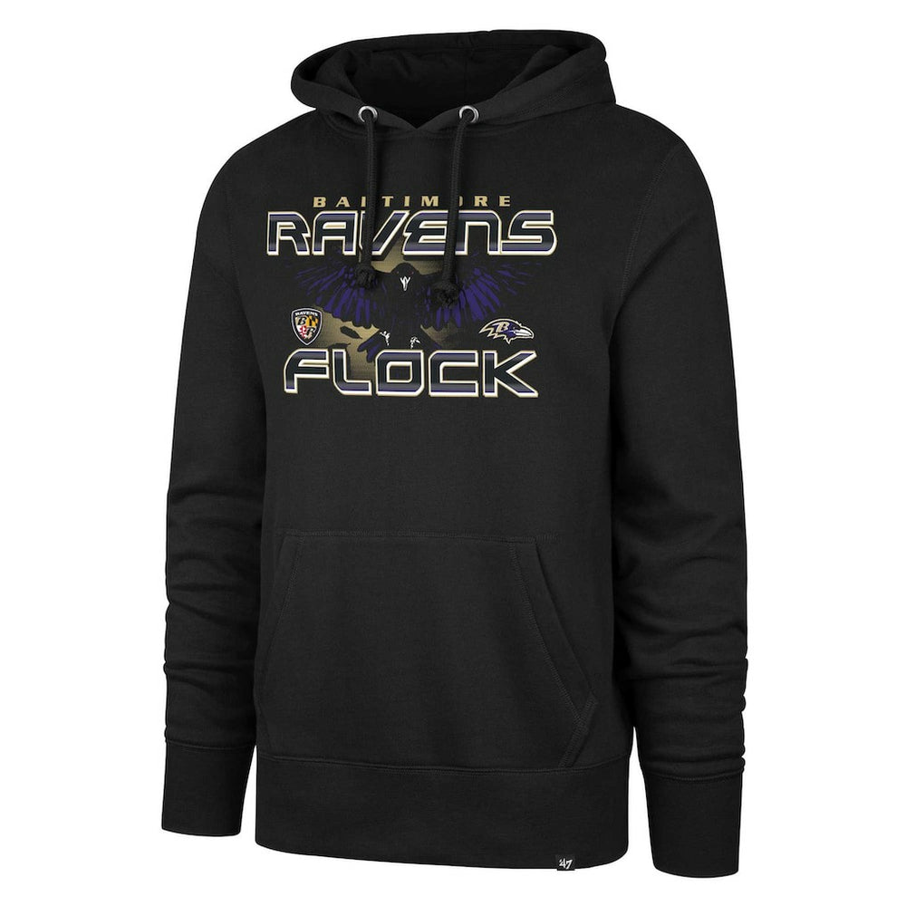 Baltimore Ravens '47 Ravens Flock Regional Headline Pullover Hoodie - Black online