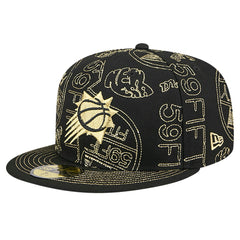 Phoenix Suns 59FIFTY Day Allover Print Stencil Fitted Hat - Black outlet