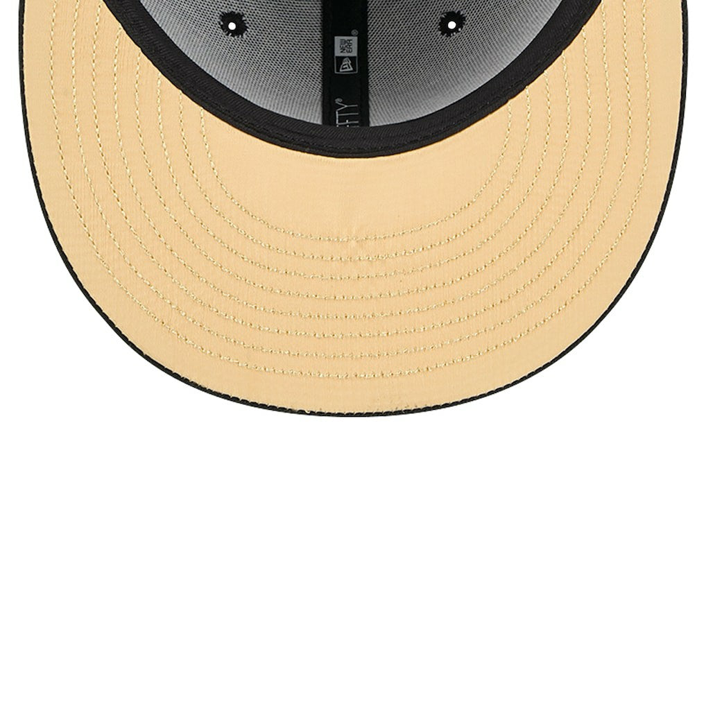 Philadelphia 76ers 59FIFTY Day Allover Print Stencil Fitted Hat - Black for sale