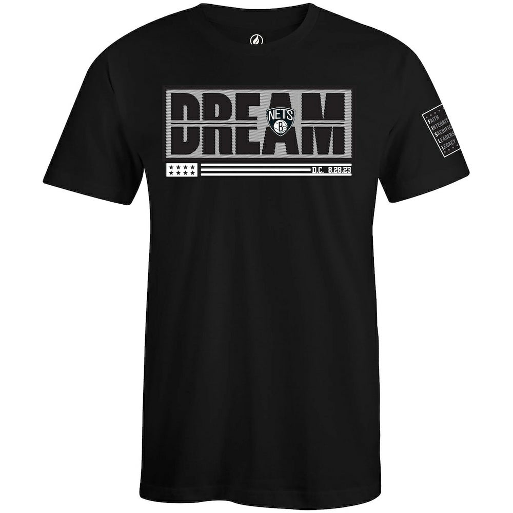 Brooklyn Nets FISLL x Black History Collection Unisex T-Shirt - Black outlet