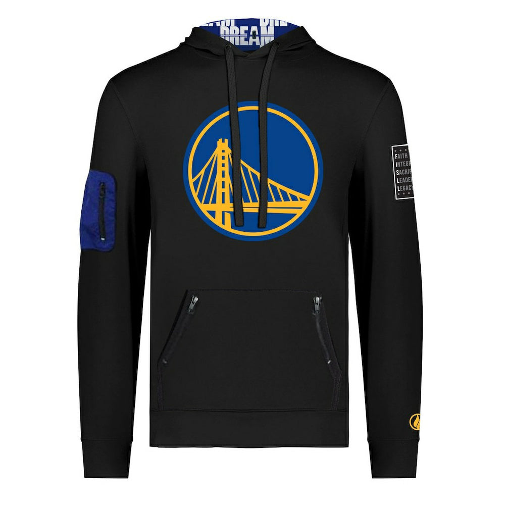 Golden State Warriors FISLL x Black History Collection Unisex Pullover Hoodie - Black on sale