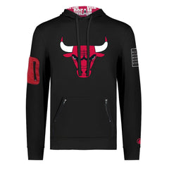 Chicago Bulls FISLL x Black History Collection Unisex Pullover Hoodie - Black shop