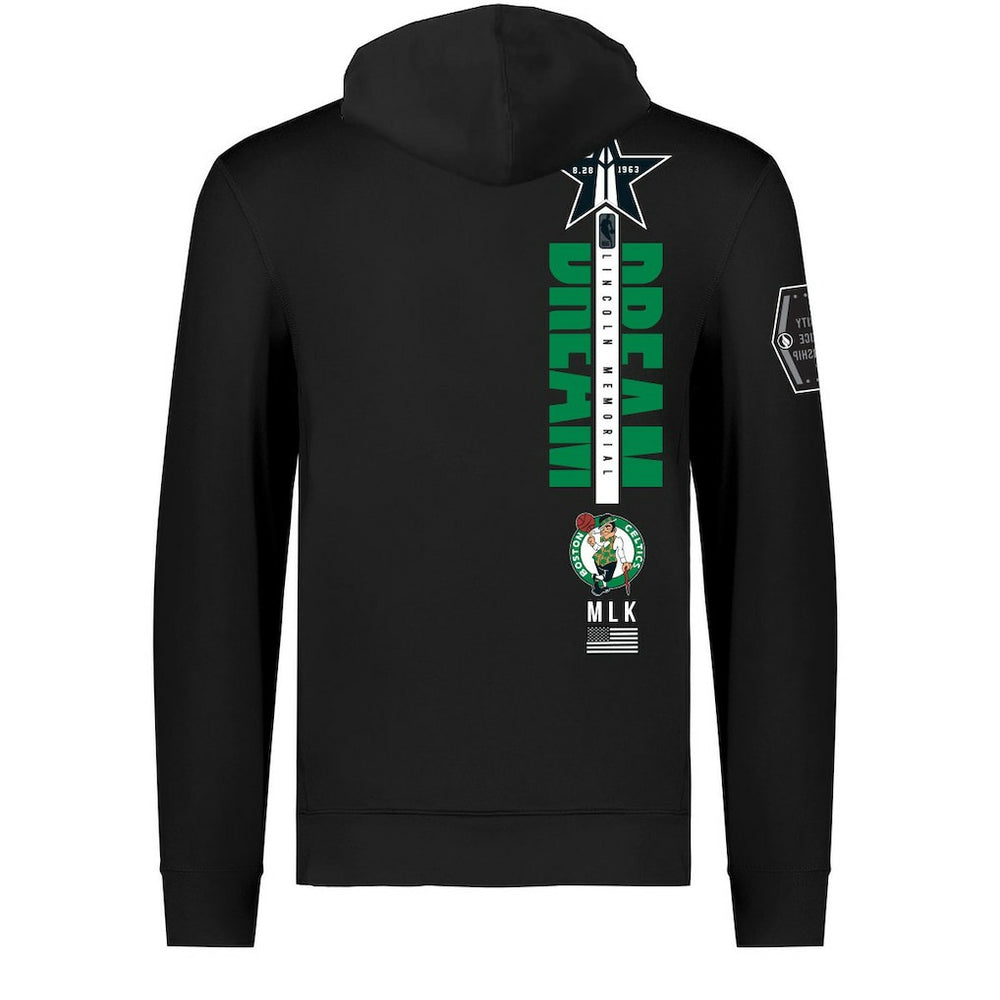 Boston Celtics FISLL x Black History Collection Unisex Pullover Hoodie - Black for sale