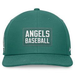Los Angeles Angels Bicoastal Pro Performance Snapback Hat Green
