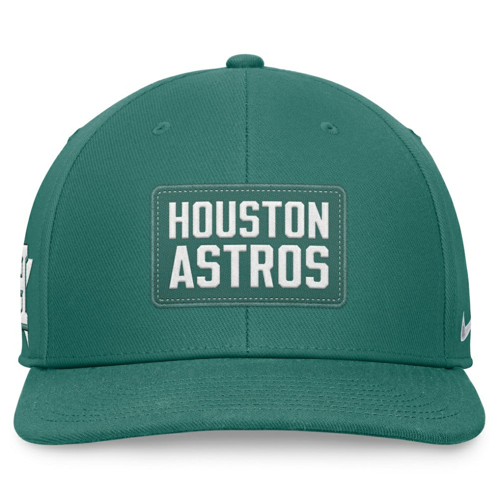 Houston Astros Bicoastal Pro Performance Snapback Hat Green