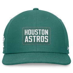 Houston Astros Bicoastal Pro Performance Snapback Hat Green