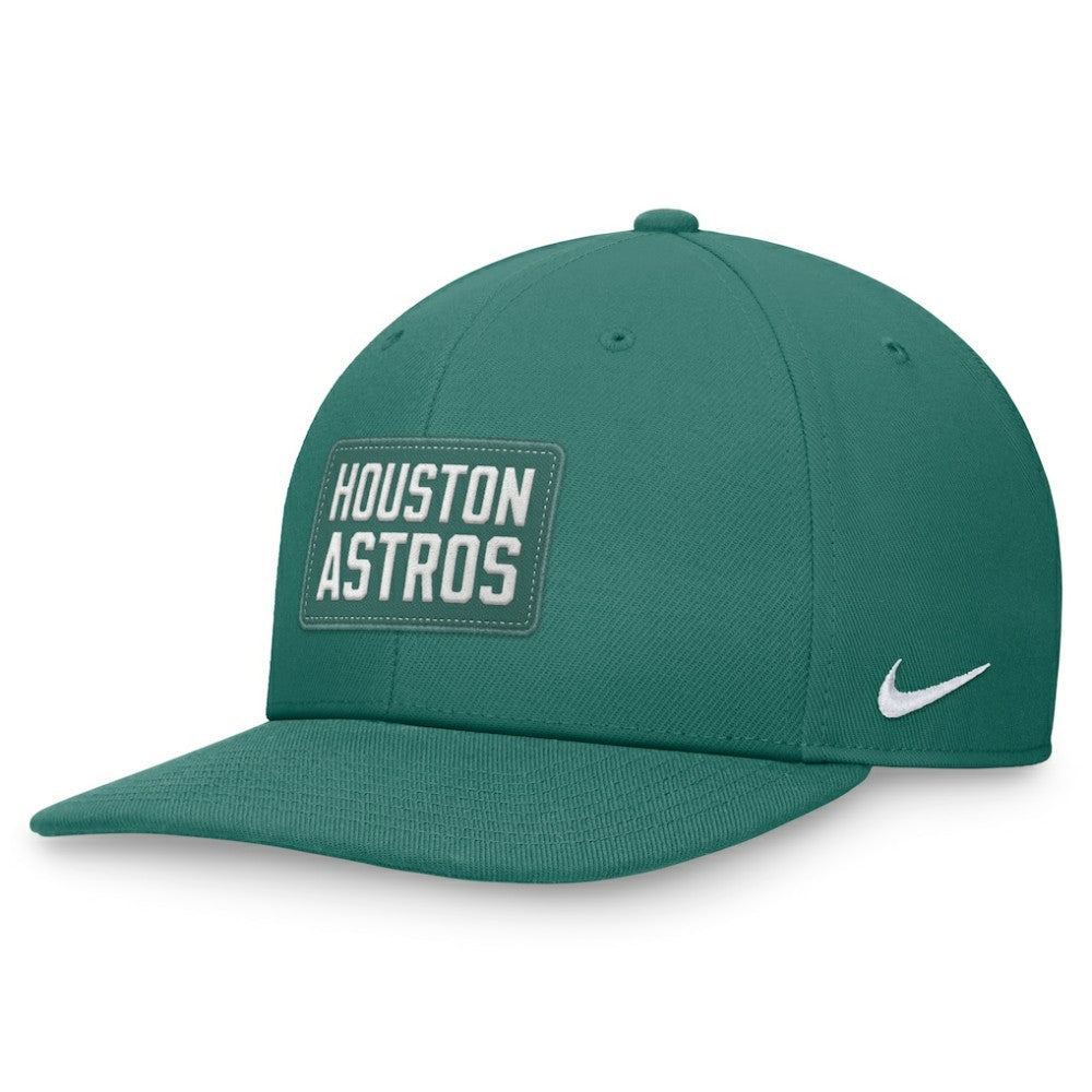 Houston Astros Bicoastal Pro Performance Snapback Hat Green