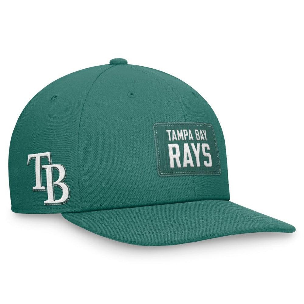 Tampa Bay Rays Bicoastal Pro Performance Snapback Hat Green
