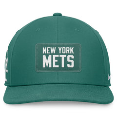New York Mets Bicoastal Pro Performance Snapback Hat Green