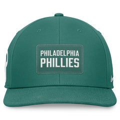Philadelphia Phillies Bicoastal Pro Performance Snapback Hat Green