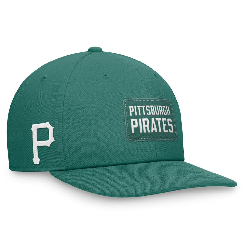 Pittsburgh Pirates Bicoastal Pro Performance Snapback Hat Green